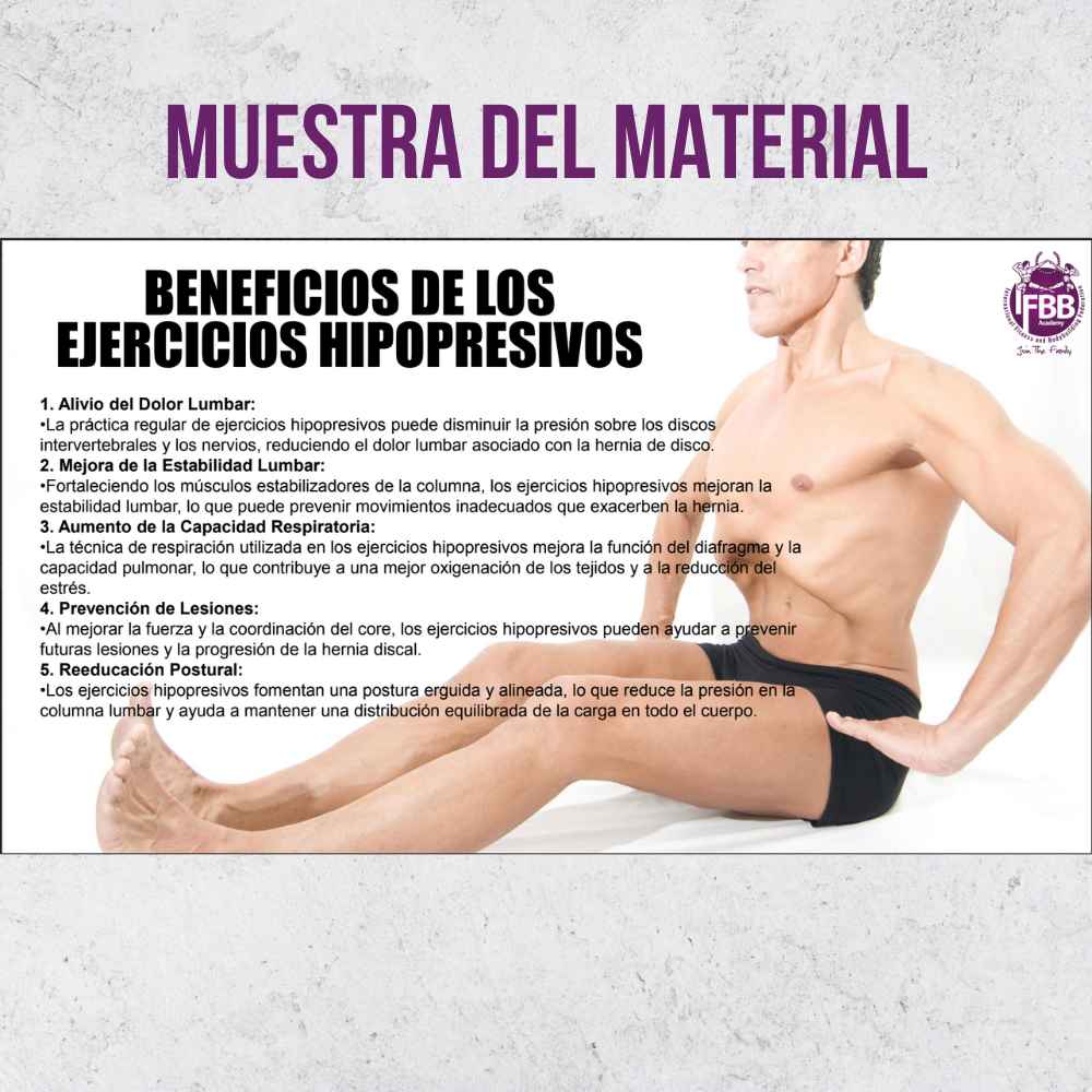 Curso: Hernia de disco y entrenamiento - Imagen 3