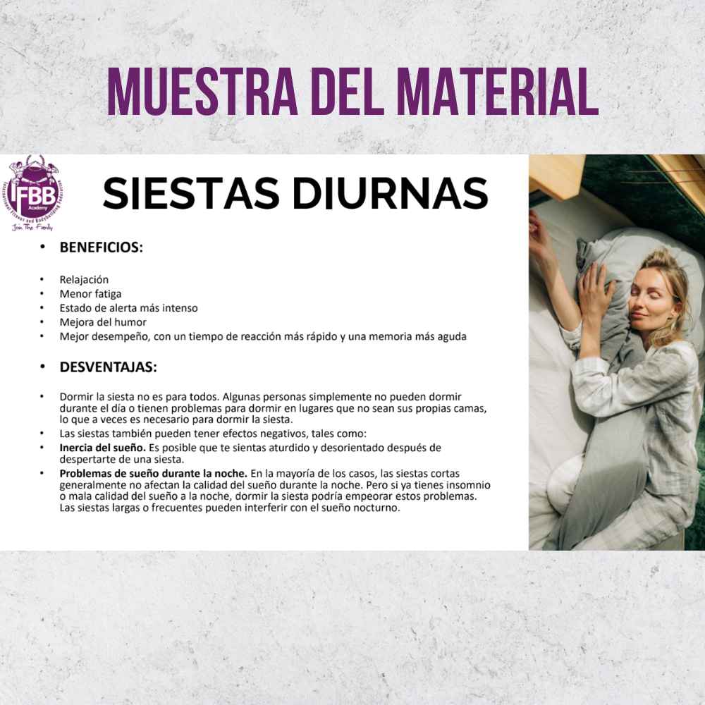 Curso: Sueño y descanso - Imagen 2