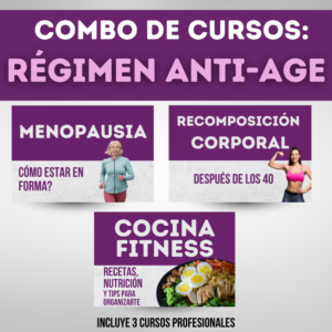 Combo de cursos: Régimen Anti-Age